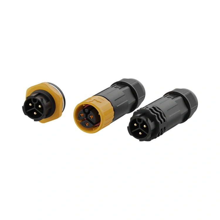 Wasserdichter Steckverbinder der Serie M16
